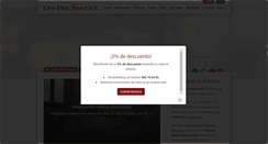 Desktop Screenshot of granhotelcela.com